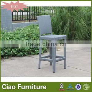 Modern Design Rattan Bar Stool Furnture Cheap High Bar Chair thumbnail-3