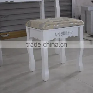 Cheaper Made-up Table/schmenktisch&hocker/white Dressing Table With Mirror thumbnail-6