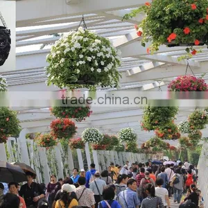 Factory Price Black Plastic Hanging Basket thumbnail-1