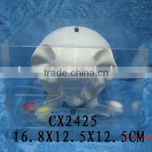 DIY Ceramic, Coin Bank, Painting Ceramic thumbnail-1