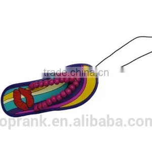 TOPRANK AUTO GEL AIR FRESHENER BEACH SLIPPER DESIGN HANGING CAR AIR FRESHENER thumbnail-4