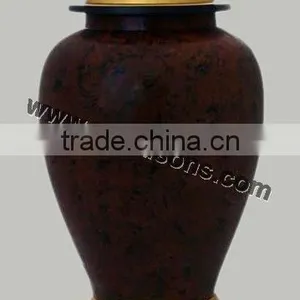 Brass Decorative Urns | Sheet Bronze Cremation Urns | Simple Cremation Urns thumbnail-1