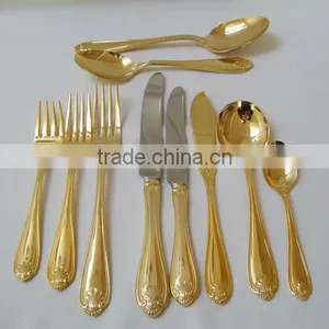 Gold Plated Antique Cutlery thumbnail-1