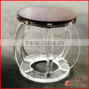 Acrylic Wooden Chair_antique Style Chair thumbnail-6