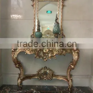 Art Deco Furniture Set Console Table With Framed Mirrors thumbnail-3