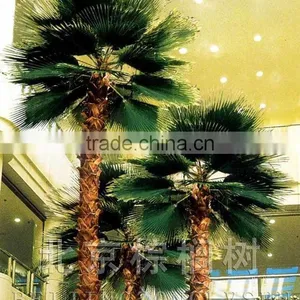 Indoor Artificial Plastic Palm Trees Environmental Friendly Artificial Plants thumbnail-1