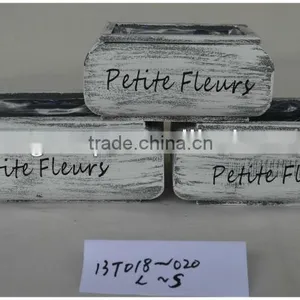 GARDEN WOODEN PLANTER BASKETS thumbnail-1