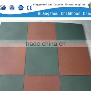 CHD-820 Competive Outdoor Recycled Rubber Flooring Price thumbnail-1