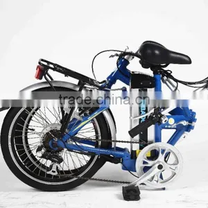 20 Inch CE 36V 250W Brushless Electric Folding Bike thumbnail-4