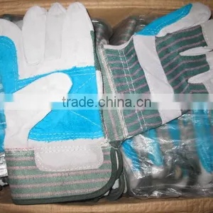 DDSAFETY 2017 Hot Sale Cow Leather Working Gloves Safety Gloves thumbnail-2