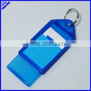 Hot-Sell Cheap Office Large Blank Plastic Label Key Tags thumbnail-1
