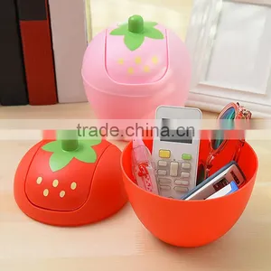 Custom Plastic Desktop Trash Can Mini Dustbin Sale Price thumbnail-3