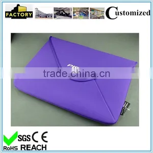 2015 New Style Recyclable Neoprene Laptop Sleeve Wholesales / Neoprene Laptop Sleeve Without Zipper thumbnail-5