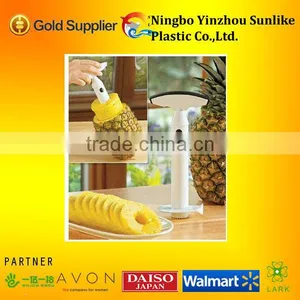 2015 Fruit Slicer/Plastic Pineapple Slicer/cutter As Seen on TV thumbnail-1