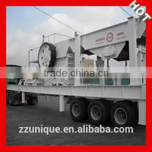 Newly Advanced and Simple Structure Mobile Crusher Plant for Sale thumbnail-1