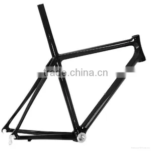 New Design Fashion High Modulus Super Light Full Carbon Fiber 700C Mountain Bicycle Frame thumbnail-1