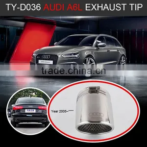 Stainless Exhaust Pipe Muffler Tips for Audi A6L thumbnail-2