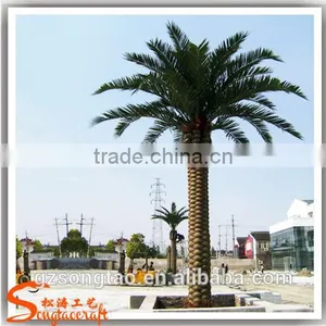 New Design Manufacturer China Artificial Palm Tree Outdoor Decoration Artificial Palm Tree Fake Artificial Palm Tree for Sale thumbnail-1