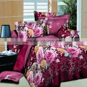 Oem Soft Wholesale Household Textile Digital Printed Bed Sheet thumbnail-3
