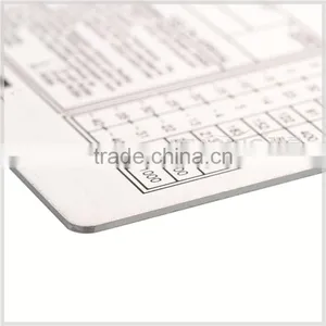 Chinese Manufacturer High Quality Metal Pilot Clipboard, Aviation Training Metal Kneeboard With Two Holes on Side #IFR thumbnail-5
