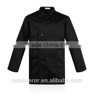 2015 Latest Custom Made Kitchen Wear Cook Uniform thumbnail-3