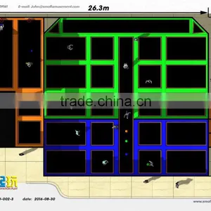 Professional Manufacturer of Trampoline Park thumbnail-5