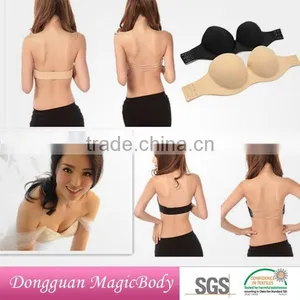 Women Silicone Nubra for Wedding Dress Bra Invisible thumbnail-3