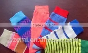 Long Men Cotton Stripe Soccer Socks thumbnail-3