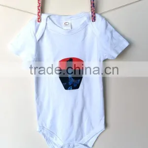 Newborn Baby Bodysuit Baby Girl Gift Set 3 -24 Months Organic Ruffled Bloomers With Bodysuit Baby Girls Outfit Cute Cake Shirt thumbnail-3