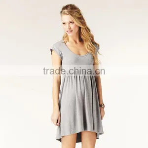 Ladies Empire Jersey Tunic Dress TH106 thumbnail-1