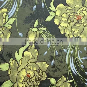 100% Polyester Woven Floral Design Fabric for Women thumbnail-1