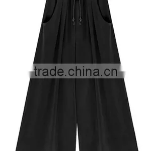 EY0542P New Design Fashion Loose Women Dress Pants Made in China thumbnail-1