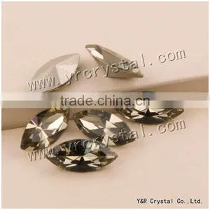 Black Diamond Crystal Fancy Stone for Evening Bag thumbnail-1