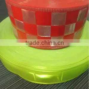 High Prismatic Reflective Pvc Tape / PVC Crystal Reflective Tape / Warning Reflective Tape Pvc thumbnail-4