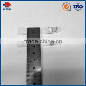 Reusable White P Shaped Self Lock Hook And Loop Cable Tie Logo Printed thumbnail-2