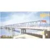 Permanent Assembly Steel Truss Bridge / Steel Frame Bridge With Paint Surface Protection thumbnail-1