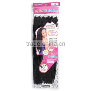 Synthetic Braiding Hair,Afro Crochet Hair Extension thumbnail-1