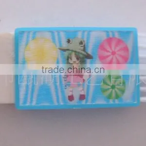 Plastic Sharpener With Eraser and Brush thumbnail-2