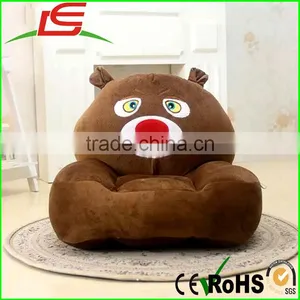 Custom Wholesale Funny Cartoon Super Soft Plush Animal Sofa Chair for Kids thumbnail-6