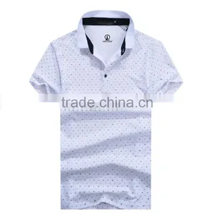 Dot Pattern Polo T-shirt Polo Luggage Custom Design OEM thumbnail-3