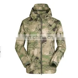 Waterproof Breathable Camouflage Softshell Jacket thumbnail-6