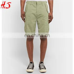 Summer Fashion OEM Shorts Plain Wholesale Trooper Cotton-Ripstop Shorts Men thumbnail-1