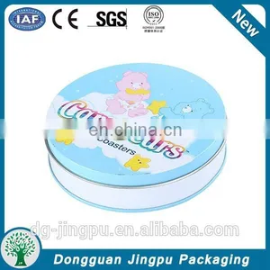 Round Hot Sale Cosmetic Tin Box/ Lip Balm Boxes thumbnail-2