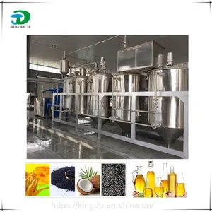 Crude Oil Refining Plant, Crude Palm Oil Refinery Machine, Sesame Oil Extraction Refinery Plant thumbnail-1