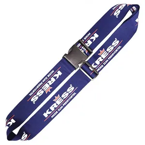 Adjustable Travel Luggage Strap Sublimation Custom Design Lock Belt Manufacturers thumbnail-5