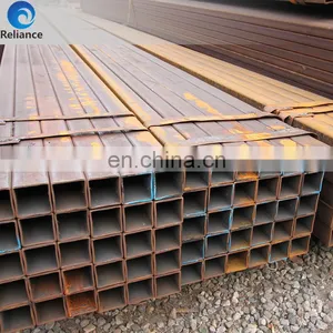 Anti-rust Package Black 100mm Diameter Steel Welded Rectangular Pipe thumbnail-2