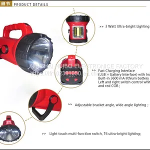 Multifunctional Emergency Lamp, Work Overhaul Lamp, Portable Lamp, Search Lam thumbnail-2
