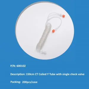 150cm CT Y Coiled Tube With Single Check Valve, Non-return Valve thumbnail-1