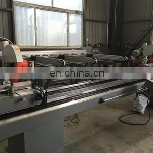 Good Cheap Aluminum and PVC Double Saw Cutting Machine thumbnail-2