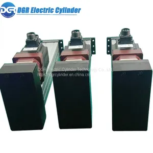 Custom Precision Servo Electric Cylinder 400mm Stroke 1 Ton Thrust 80mm / s Lift Electric Linear Actuator thumbnail-2